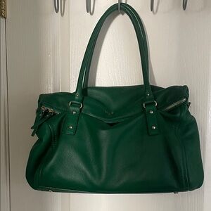 Kate Spade Kelly Green Leather Bag